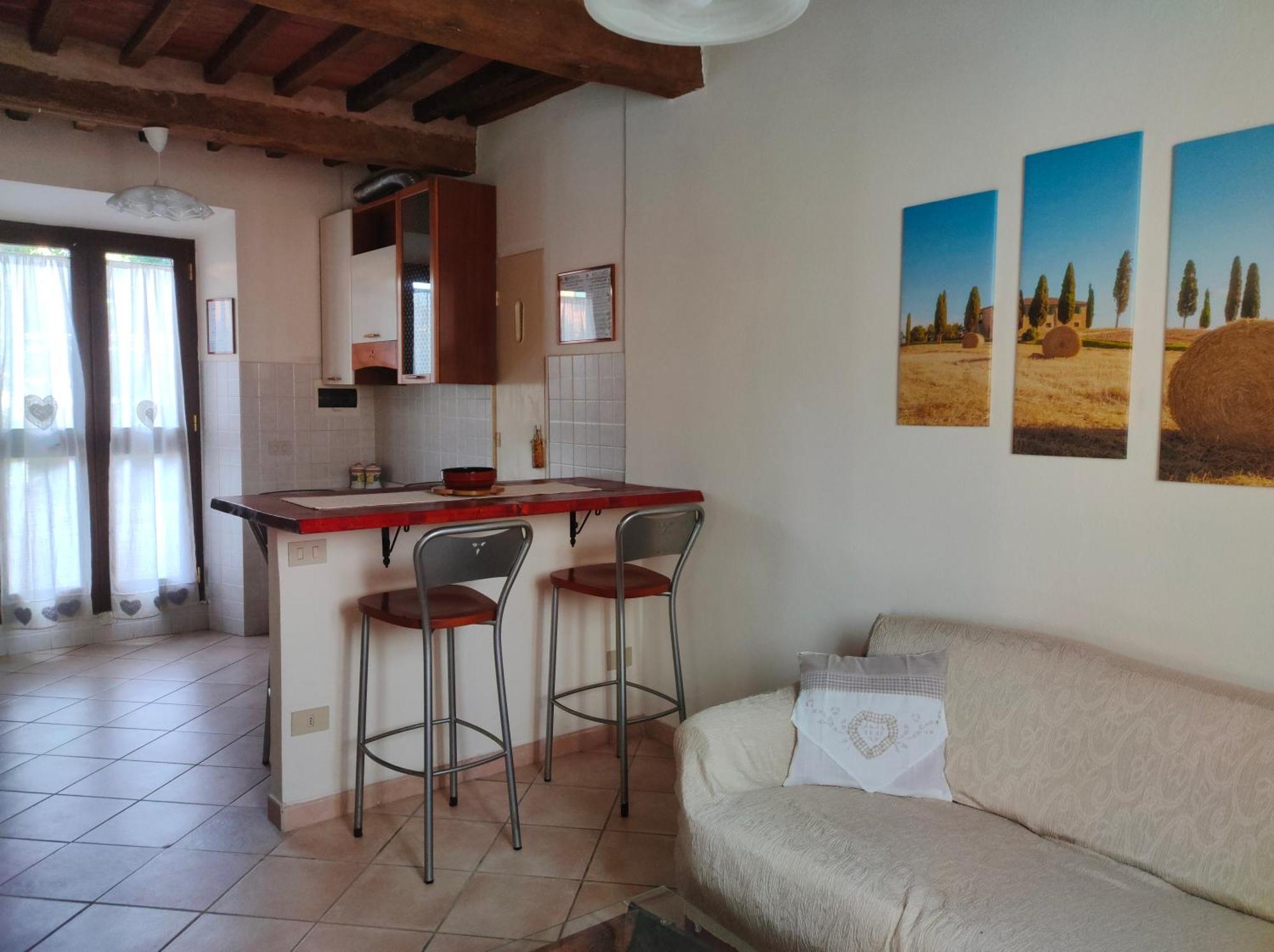 La Casina Di Colle - Appartamento Rustico Sulle Colline Di Pisa 카쉬아나테르메 외부 사진
