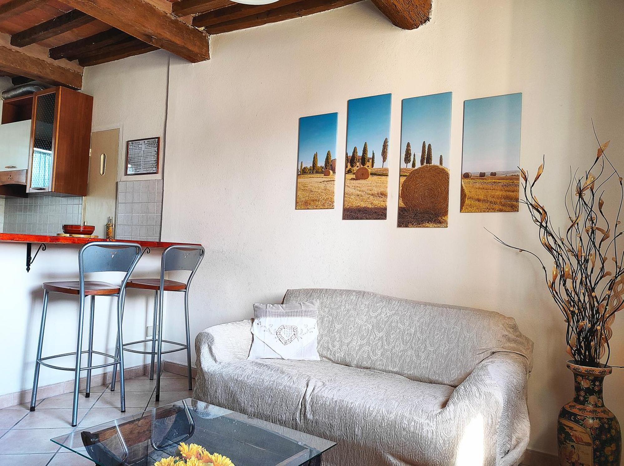 La Casina Di Colle - Appartamento Rustico Sulle Colline Di Pisa 카쉬아나테르메 외부 사진